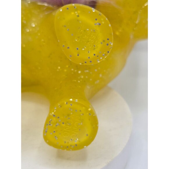 Vintage My Little Pony Napper Sparkle Yellow & Purple Figurine - Picture 7 of 8